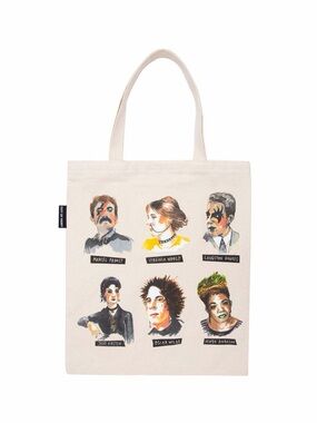 PUNK ROCK AUTHORS TOTE BAG COLLECTIBLE